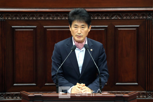 [문화일보]  충북도의회 하반기 의장으로 선출된 이양섭 진천군 도의원